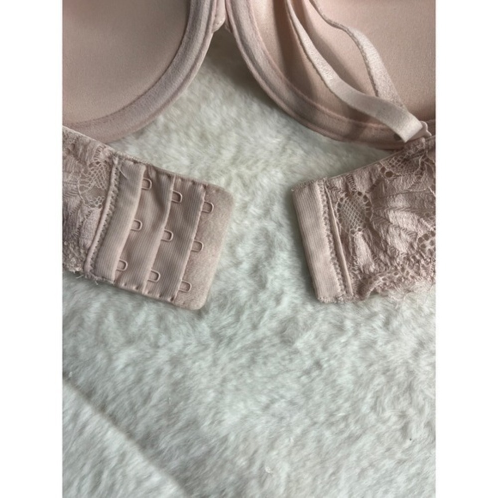 Aerie Real Sunnie Strapless Lightly Lined Bra Womens Removable Straps Pink 32D - Picture 4 of 6